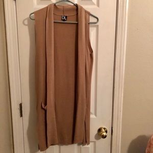 Tan vest